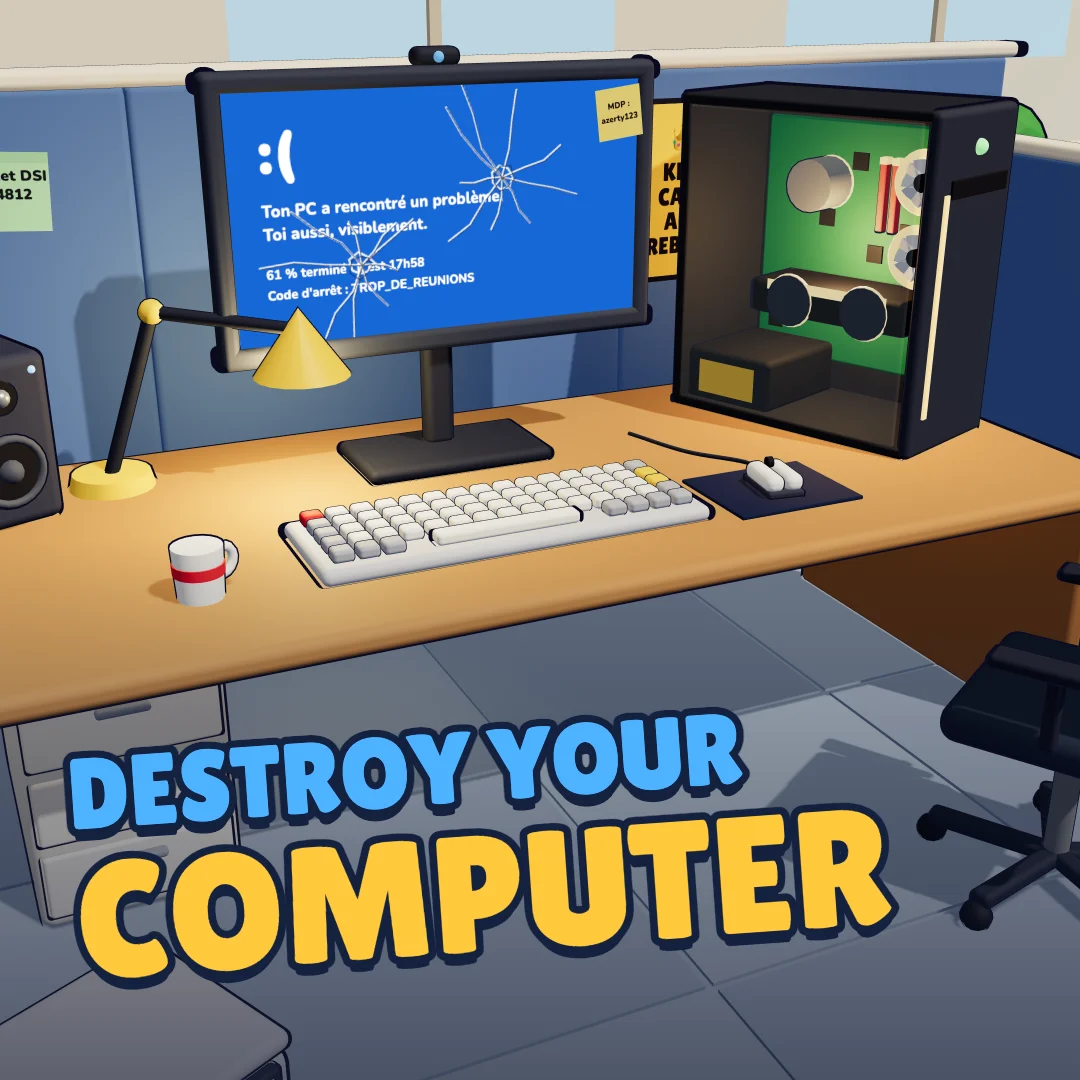 Jeu SaaS Détruis ton PC