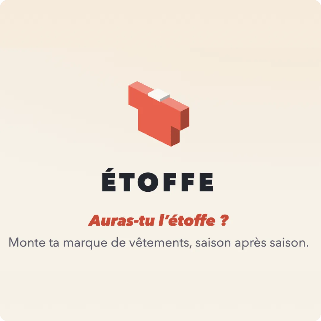 Jeu SaaS lance ta marque de vêtements
